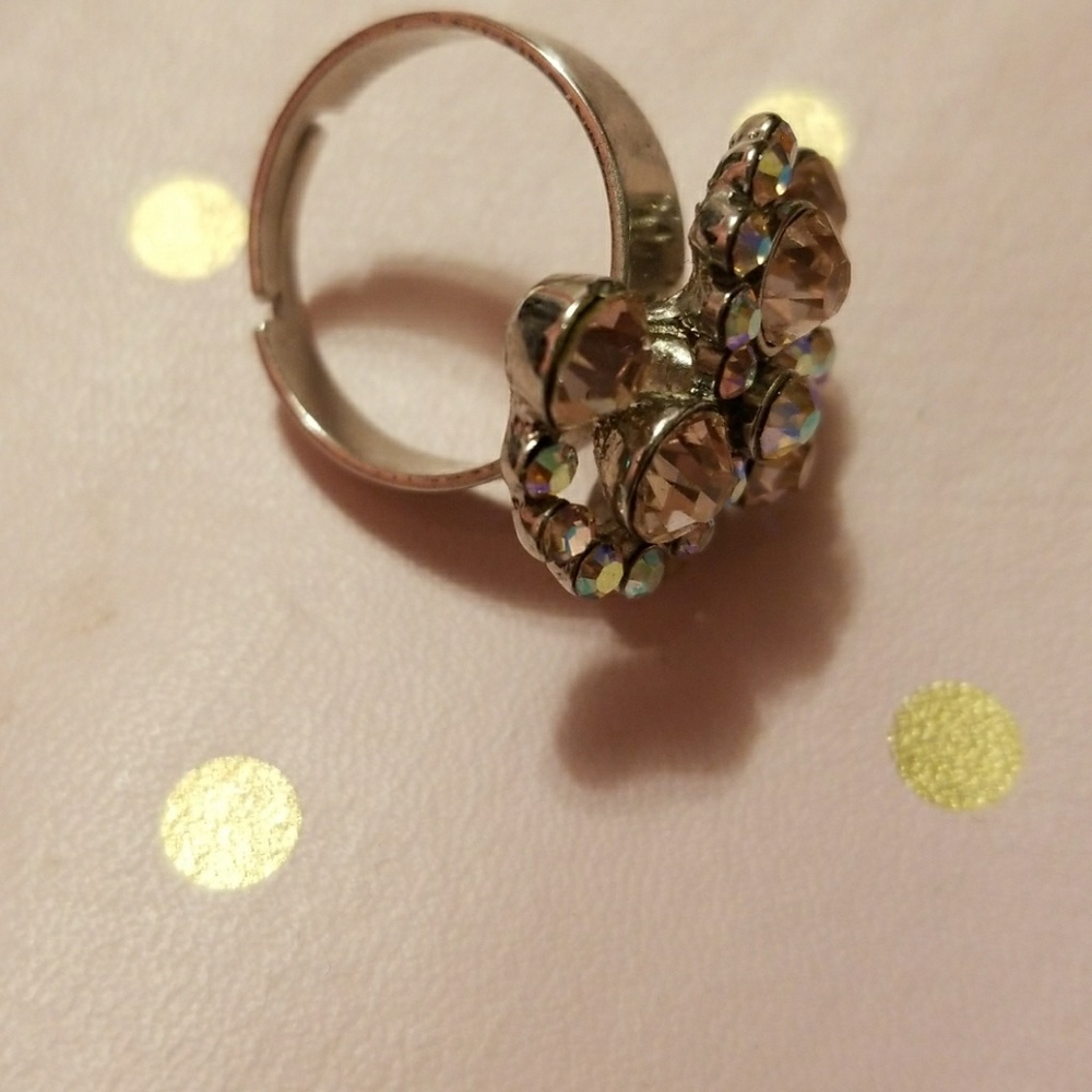 Pink Flower Ring - Picture 2 of 5